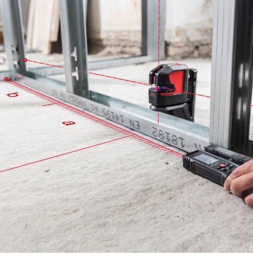 leica laser x4 con accesorios
